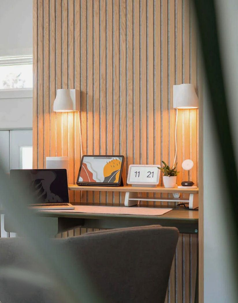 Premium Light Oak Slat Wall Panels