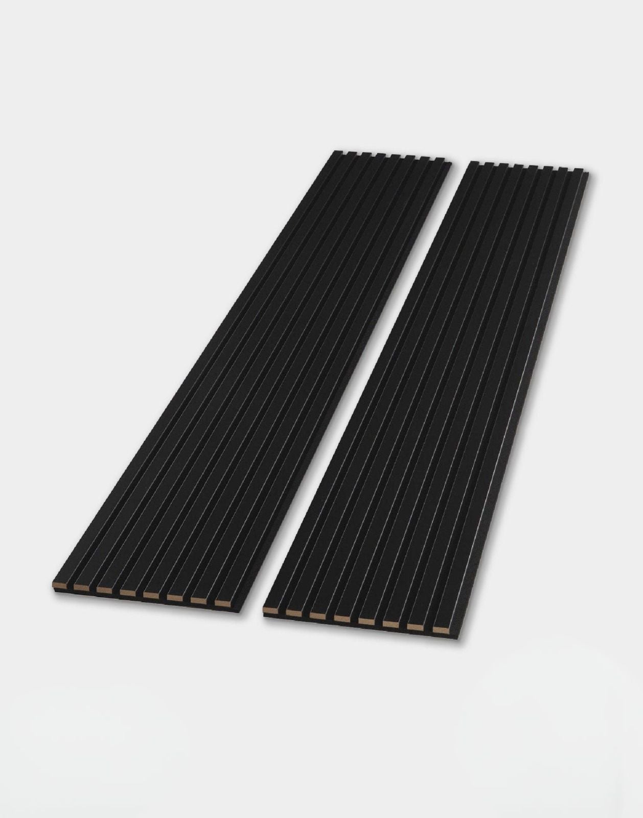 Premium Black Slat Wall Panels