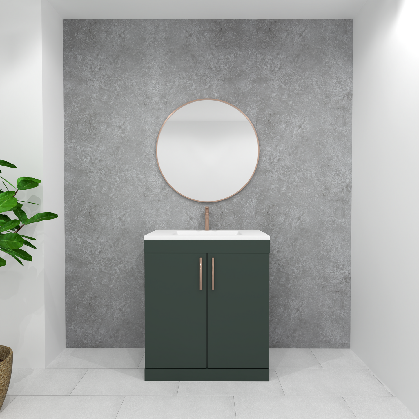 Premium Grey Concrete Wall Panel – 1M x 2.4M