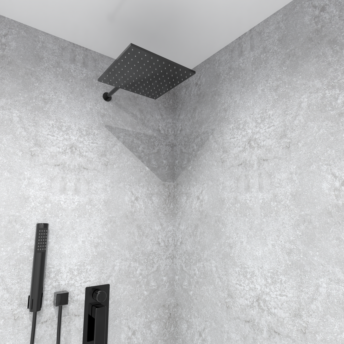 Premium Grey Concrete Wall Panel – 1M x 2.4M