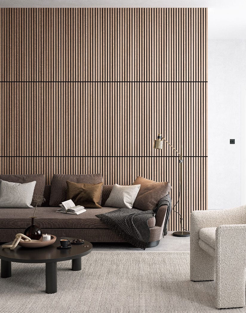 Premium Oak Slat Wall Panels