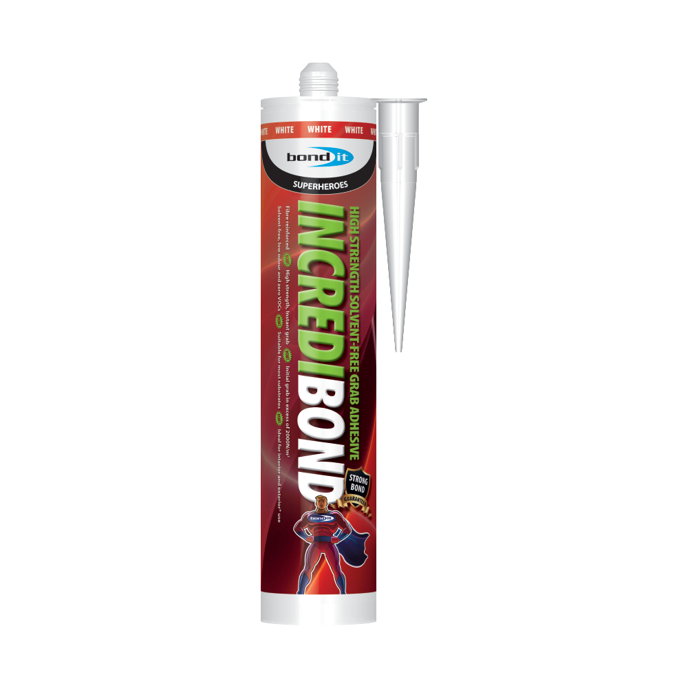 Incredibond High Strength Solvent Free Panel Grab Adhesive White