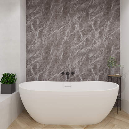 Premium Pietra Marble Gloss Aqua Wall Panel – 1M x 2.4M